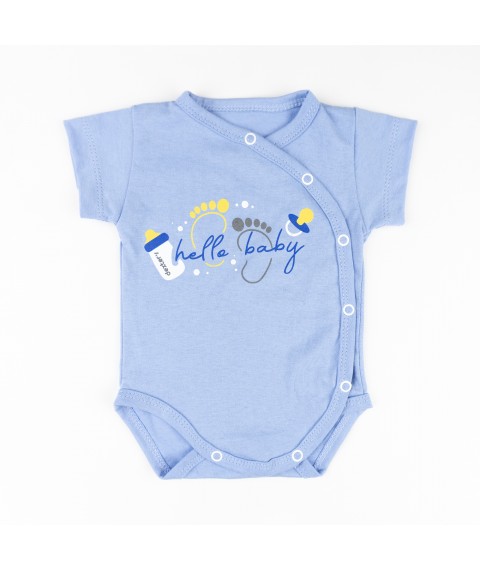 Боди для новорожденного Hello Baby  Dexter`s  Голубой d105хл-гб  62 см (d105хл-гб)