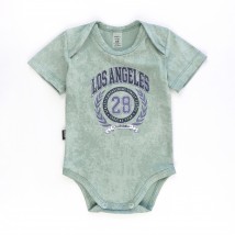Боди-лодочка для новорожденных с коротким рукавом Los Angeles  Dexter`s  Зеленый 104291  74 см (104291)
