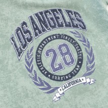 Боди-лодочка для новорожденных с коротким рукавом Los Angeles  Dexter`s  Зеленый 104291  74 см (104291)