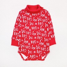 Child Christmas XOXO Dexter`s High Neck Baby Bodysuit Red d329хх-нгтг 74 cm (d329хх-нгтг)
