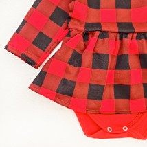 Боді сукня для дівчинки Cell  Dexter`s  Червоний d373-2  68 см (d373-2)