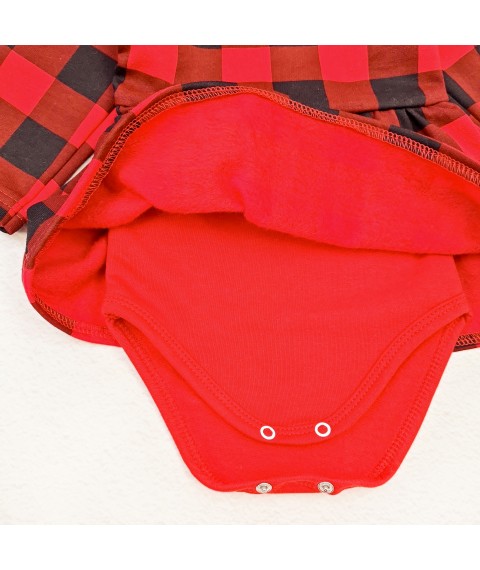 Cell Dexter`s bodysuit for girls Red d373-2 74 cm (d373-2)