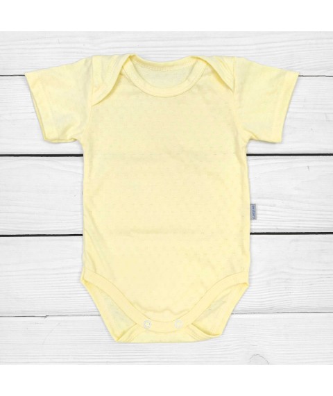 Short-sleeve shuttlecock made of Sun Dexter`s cooler-transfer fabric Yellow d104-1azh-w 68 cm (d104-1azh-w)