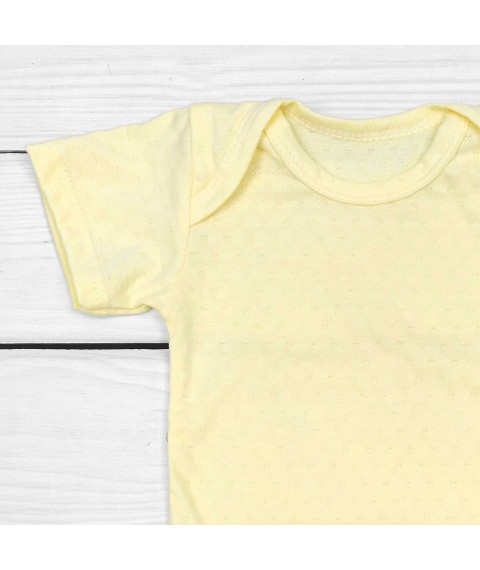 Short-sleeve shuttlecock made of Sun Dexter`s cooler-transfer fabric Yellow d104-1azh-w 68 cm (d104-1azh-w)