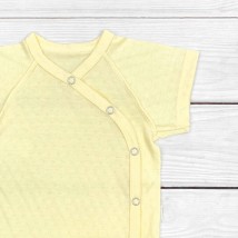 Боді для немовлят із зовнішнім швом Sun  Dexter`s  Жовтий 105  62 см (d105аж-ж)