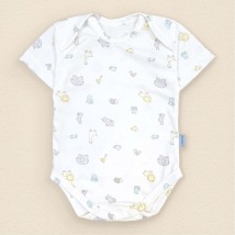 Милий боді для новонароджених Восьминіг  Dexter`s  Білий 105  56 см (d105осм)