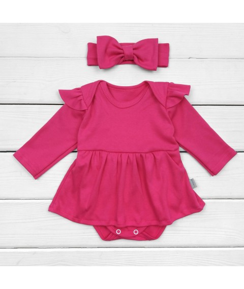 Crimson Dexter`s Long Sleeve Body Dress Pink 9-55 80 cm (d9-55-4)