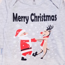 Merry Christmas Dexter`s Cooler children's bodysuit Gray d104snt-sd 80 cm (d104snt-sd)
