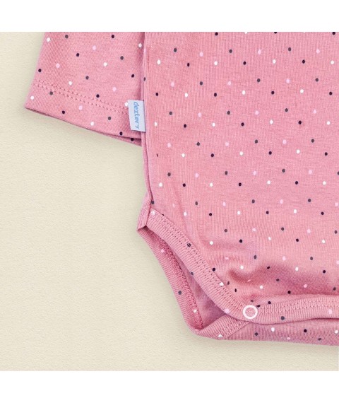 Розовый боди для девочки Dots  Dexter`s  Розовый 104  92 см (d104тк-трв)