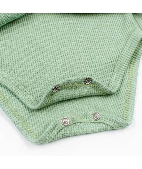 Dexter`s Dexter`s olive print bodysuit for girls Green d10-55-2ol 80 cm (d10-55-2ol)