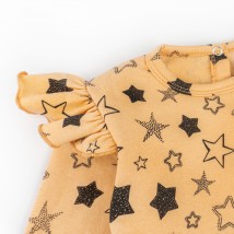 Боди-платье для девочки с крылышками и повязкой в звездочках Star  Dexter`s  Оранжевый d373зд-пс  86 см (d373зд-пс)