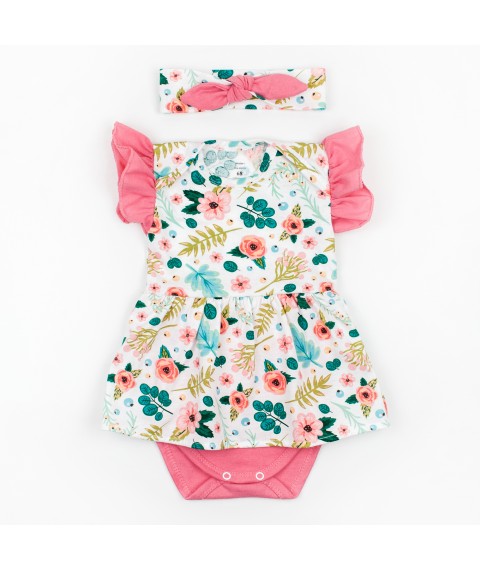 Malva Dexter`s bodysuit and headband set for girls Multicolored d10-55-1bt-b-nv 80 cm (d10-55-1bt-b-nv)