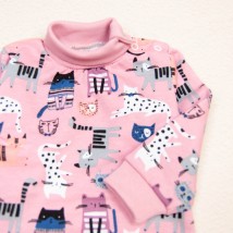Body for girls with print 6-12 months Kittens Dexter`s Pink d329kt-rv 68 cm (d329kt-rv)