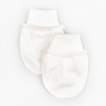 Царапки для новорожденных  Malena  Белый 916  0-3мес (916/3б)