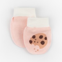 Царапки для малышей начесные на манжете 0-3 мес Pink Cookies  Dexter`s  Розовый 315172  0-3м (315172)