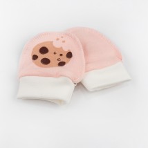 Царапки для малышей начесные на манжете 0-3 мес Pink Cookies  Dexter`s  Розовый 315172  0-3м (315172)