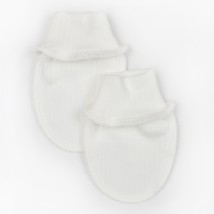 Царапки из интерлока для младенца  Dexter`s  Белый d916мл-нв  0-3мес (d916мл-нв)