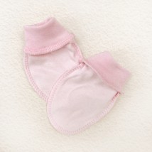 Царапки розовые для младенца кулир  Dexter`s  Розовый d116рв  0-3мес (d116рв)
