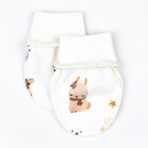 Царапки интерлок Bunnies  Dexter`s  Молочный d916з-нв  0-3м (d916з-нв)