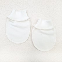 Царапки для новонародженого білі  Dexter`s  Молочний d316б  0-3міс (d316б)