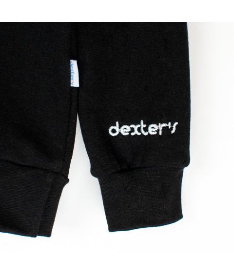 Чорний джемпер дитячий з вишивкою Dexter`s  Dexter`s  Чорний d315-2  134 см (d315-2)