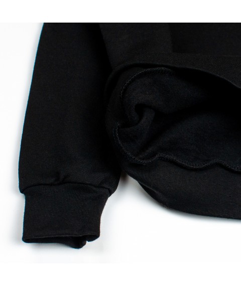 Black children's jumper with embroidery Dexter`s Dexter`s Black d315-2 122 cm (d315-2)