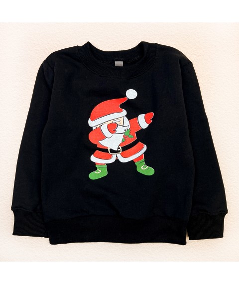 Men's jumper Santa Claus Dexter`s Black d315снт-чн-1 XL (d315снт-чн-1)