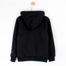 Kids sweatshirt with hood black Dexter`s Dexter`s Black d2164-1 122 cm (d2164-1)
