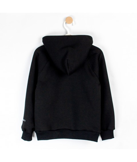 Kids sweatshirt with hood black Dexter`s Dexter`s Black d2164-1 152 cm (d2164-1)
