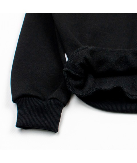 Kids sweatshirt with hood black Dexter`s Dexter`s Black d2164-1 122 cm (d2164-1)