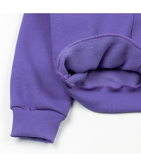 Свитшот с капюшоном и вышивкой Dexter`s  Dexter`s  Фиолетовый d2164-4  146 см (d2164-4)