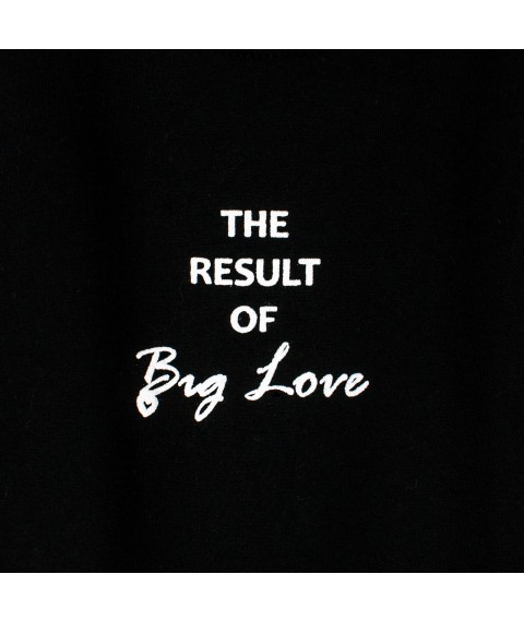 Свитшот детский oversize Big LOVE  Dexter`s  Черный d315лв-чн  98 см (d315лв-чн)