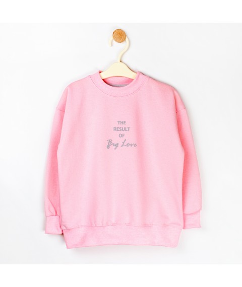 Stylish sweatshirt Big LOVE Dexter`s Pink d315lv-rv 98 cm (d315lv-rv)