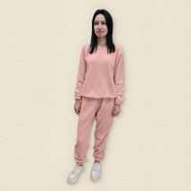 Women's warm pajamas made of plush Velsoft fabric Pudra Dexter`s Pink 410 S (d410-2)