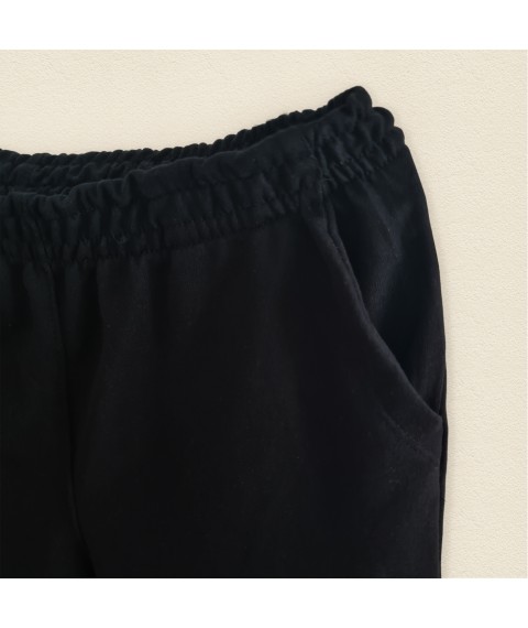 Women's black two-piece suit with Dexter`s Trident Black 216 XL (d216-3)