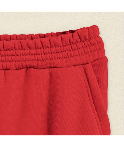 Bright demi-season suit for women Scarlet Dexter`s Red; Burgundy 2145 M (d2145-8)