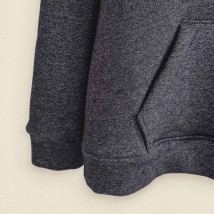 Warm demi-season suit on Gray Dexter`s fleece Gray 2145 L (d2145-9)