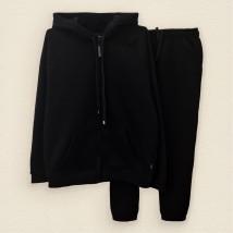 Men's sports suit with zipper Black Dexter`s Black 2155 S (d2155чн)