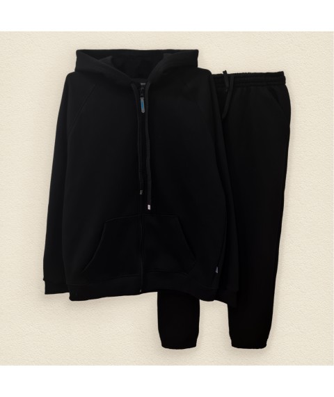 Men's sports suit with zipper Black Dexter`s Black 2155 S (d2155чн)