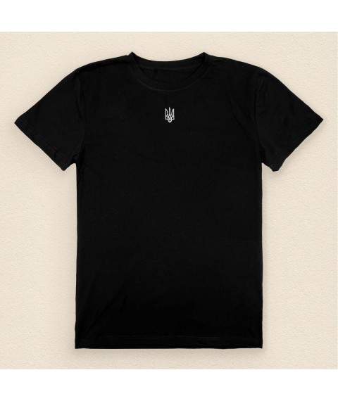 Патріотична футболка чоловіча з гербом України  Dexter`s  Чорний 1104  S (d1104аш-чн)