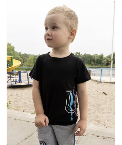 Футболка детская Graffiti   Dexter`s  Черный
 d1126-1чн-1  122 см (d1126-1чн-1)