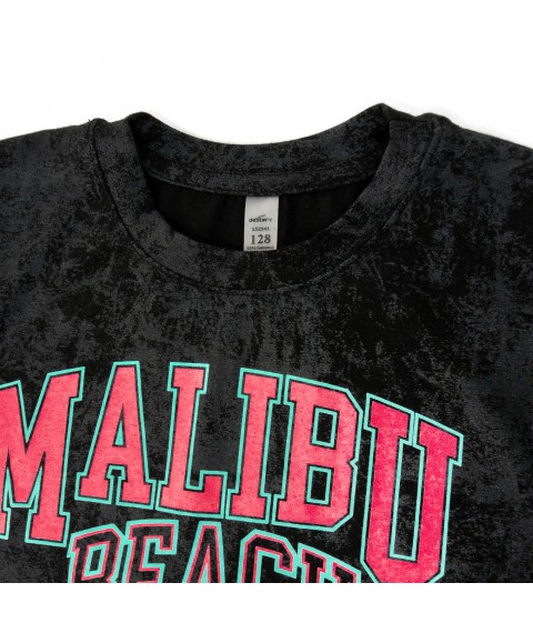 Футболка для детей с принтом MALIBU  Dexter`s  Черный 152541  152 см (152541)