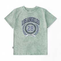 Футболка для детей с принтом Los Angeles  Dexter`s  Зеленый 152591  152 см (152591)