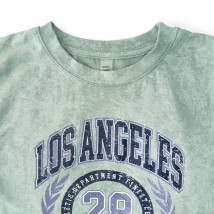 Футболка для детей с принтом Los Angeles  Dexter`s  Зеленый 152591  152 см (152591)