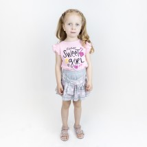 Футболка для девочки Sweet girl  Dexter`s  Розовый d1101кд-рв  116 см (d1101кд-рв)