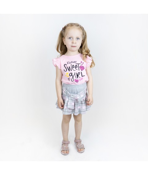 Футболка для дівчинки Sweet girl  Dexter`s  Рожевий d1101кд-рв  116 см (d1101кд-рв)