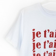 Футболка жіноча з принтом Jetaime  Dexter`s  Білий d1601-1  S (d1601-1)
