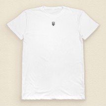 Men's t-shirts with Dexter`s coat of arms White 1104 S (d1104ash-b)