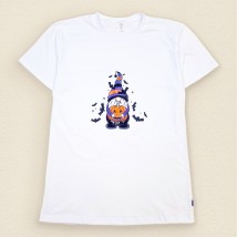 T-shirt children's white cool Halloween Dexter`s White d1102tv-b 98 cm (d1102tv-b)