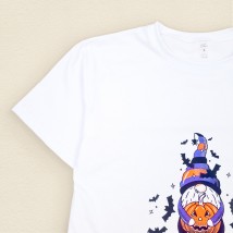 Футболка детская белая кулир Halloween  Dexter`s  Белый d1102тв-б  98 см (d1102тв-б)